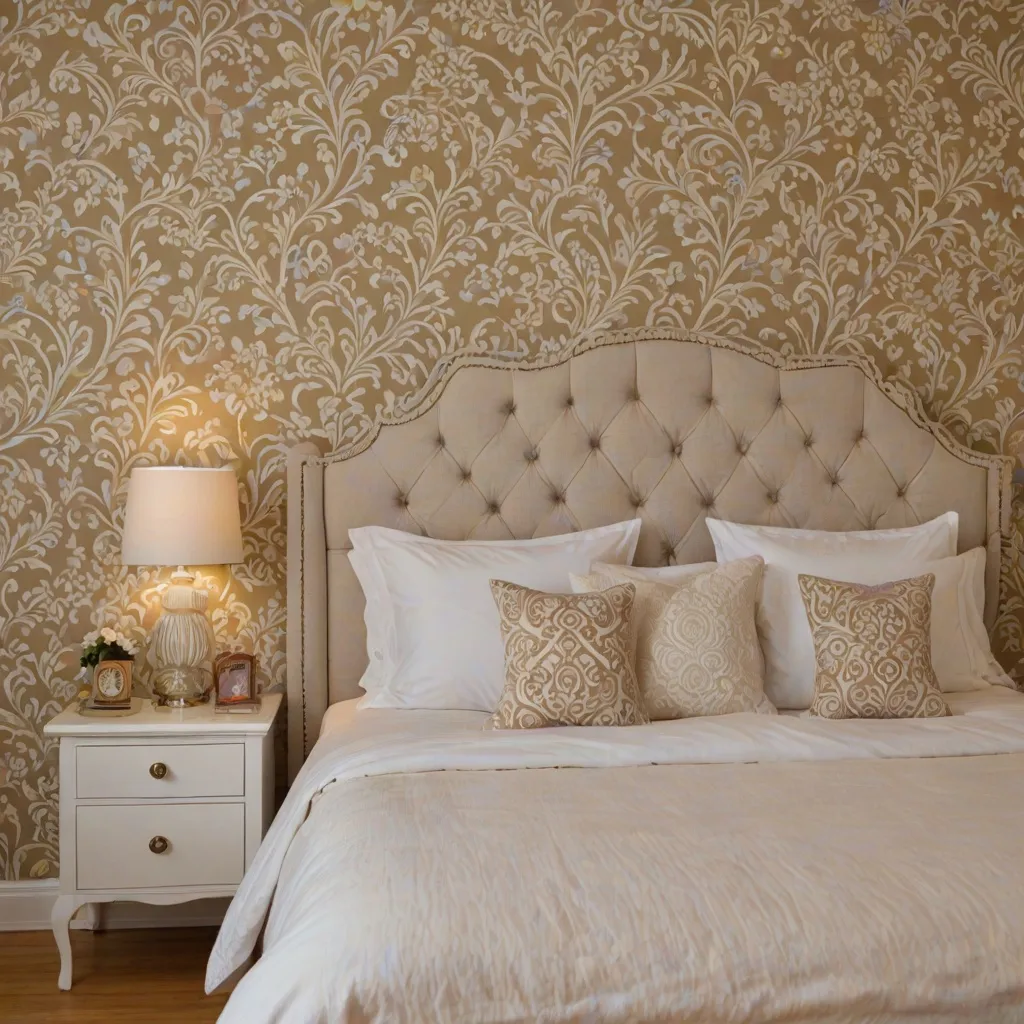 Jaką tapetę położyć w sypialni za łóżkiem?