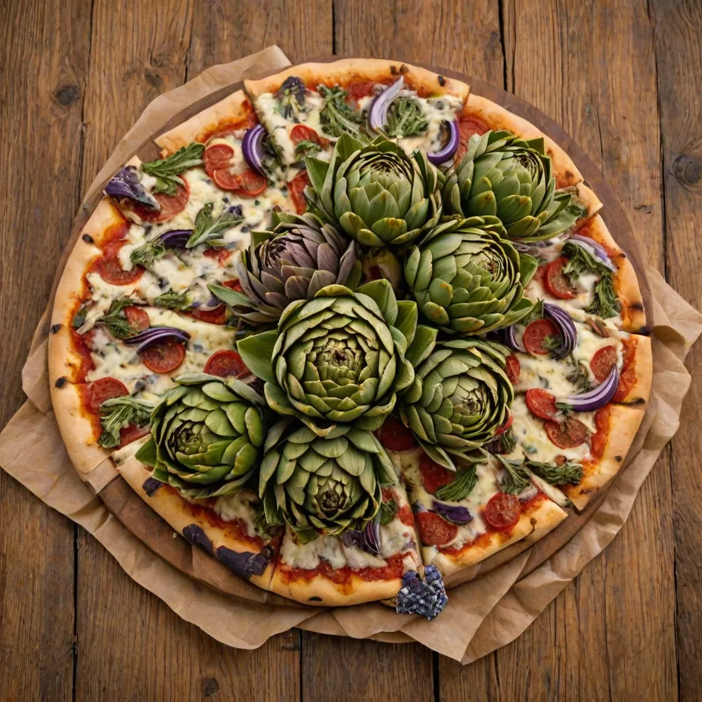 Czy karczochy dobrze komponują się na pizzy?