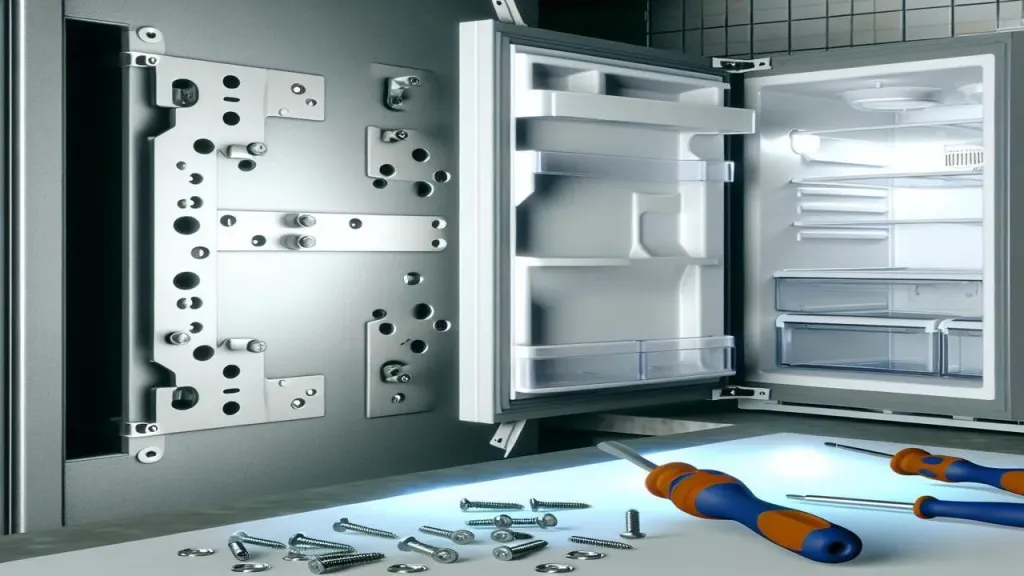 Jak przełożyć drzwi w lodówce?