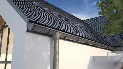 wizualizacja nowego orynnowania