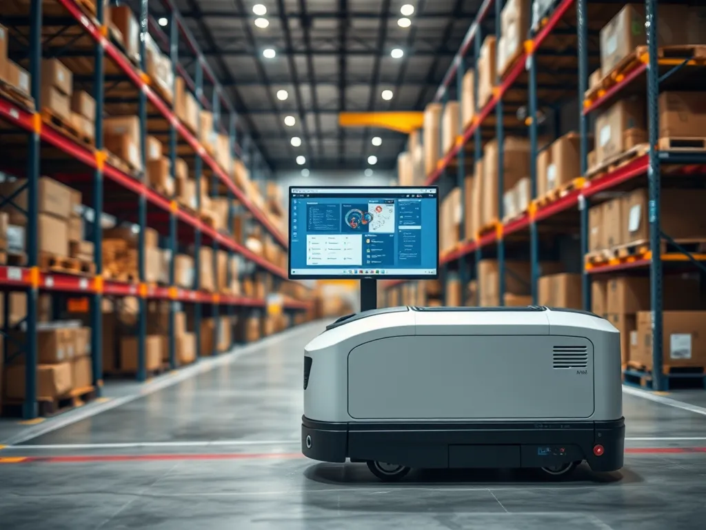 Automatyzacja magazynów – roboty AGV i systemy WMS